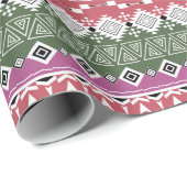 Azteken Muster. Geschenkpapier (Rolleneckpunkt)