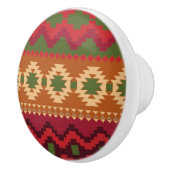 Azteken-Muster Keramikknauf (Rechts)