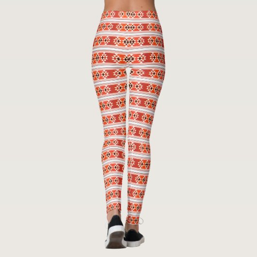 Azteken-Muster Leggings (Rückseite)