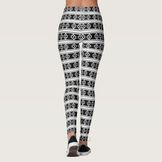 Azteken-Muster Leggings (Rückseite)