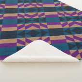 Azteken-Muster Sherpadecke (3/4)