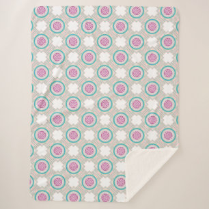 Azteken-Muster Sherpadecke