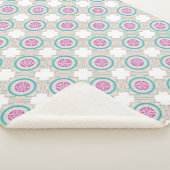 Azteken-Muster Sherpadecke (3/4)