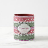 Azteken Muster. Tasse (Zentrum)