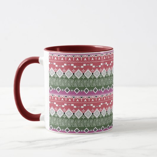 Azteken Muster. Tasse (Links)