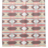 Azteken Native American Design Duschvorhang (Vorderseite)