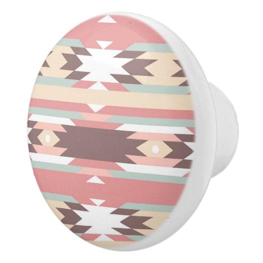 Azteken Native American Design Keramikknauf (Rechts)