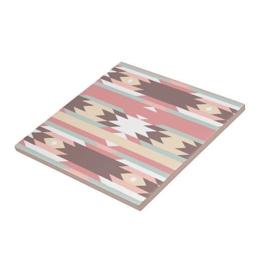 Azteken Native American Design Tile Fliese (Seite)