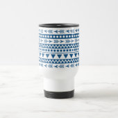 Azteken-Pattern-Tasse Reisebecher (Mittel)