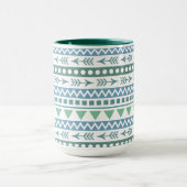 Azteken-Pattern-Tasse Tasse (Zentrum)