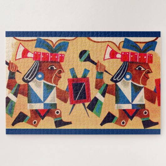 Azteken Puzzle (Horizontal)