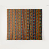  Azteken-Stammesmuster. Wandteppich (Vorderseite (Horizontal))