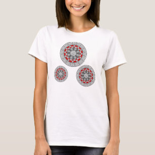 Azteken treffen Alien Damen Light-Shirt T-Shirt