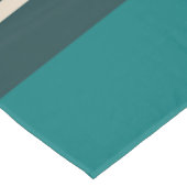 Aztekendesign in türkisfarbener Farbe Tischdecke (Schrägansicht)