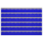 Aztekengebirge - Blau auf Weiß Stoff (Fat Quarter (45,7 x 55,9 cm))