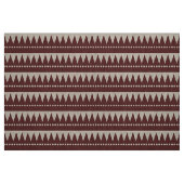 Aztekengebirge - Braun auf Weiß Stoff (Fat Quarter (45,7 x 55,9 cm))