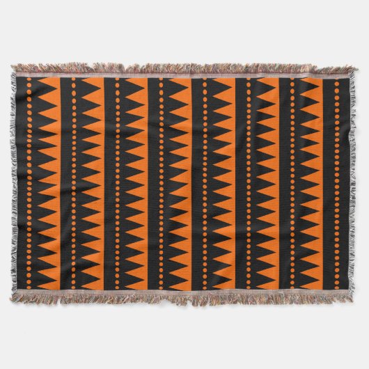 Aztekengebirge - Schwarz und Orange Decke (Vorderseite)