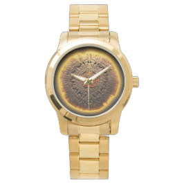 Aztekenkalender Armbanduhr