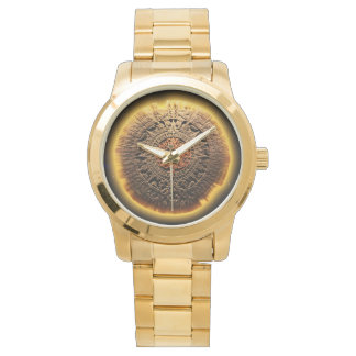 Aztekenkalender Armbanduhr