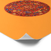 Aztekenkalender - Plakat/Druck Poster (Ecke)