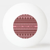 Aztekenkerne Tischtennisball (Rückseite)