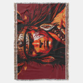 Aztekenkrieger, Aztekenkultur, Maya-Kultur Decke (Vorderseite Vertikal)