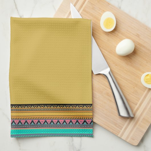 Aztekenkücher Geschirrtuch (Viertel Falte)