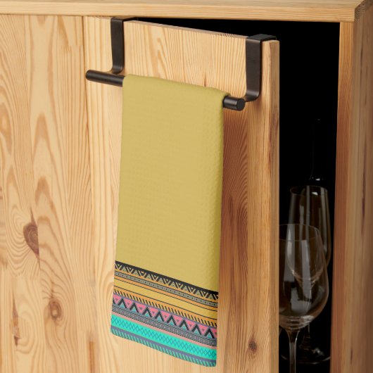 Aztekenkücher Geschirrtuch (Drittel gefaltet)