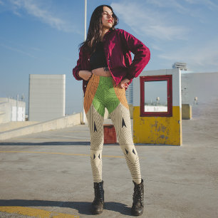 Aztekenkultur Capri Leggings