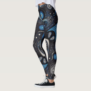 Aztekenkunst, lebendig, die Kultur reflektiert Leggings