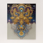 Aztekenkunst reich und lebendig puzzle (Vertikal)