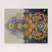 Aztekenkunst reich und lebendig puzzle (Horizontal)