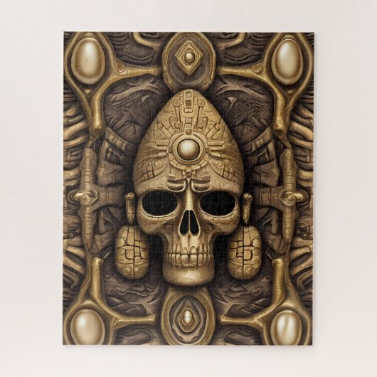 Aztekenkunst reich und lebendig puzzle (Vertikal)