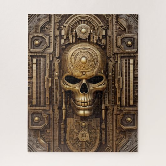 Aztekenkunst reich und lebendig puzzle (Vertikal)