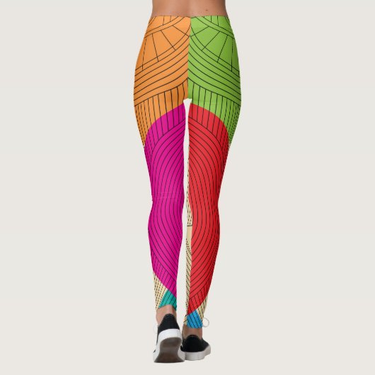 Aztekenmayan Leggings (Rückseite)