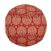 Aztekenmuster Baseball (Vorderseite)