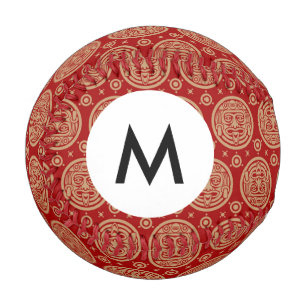 Aztekenmuster Baseball