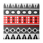 Aztekenmuster Fliese (Vorderseite)