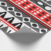 Aztekenmuster Geschenkpapier (Ecke)