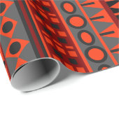 Aztekenmuster Geschenkpapier (Rolleneckpunkt)