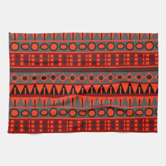 Aztekenmuster Handtuch (Horizontal)