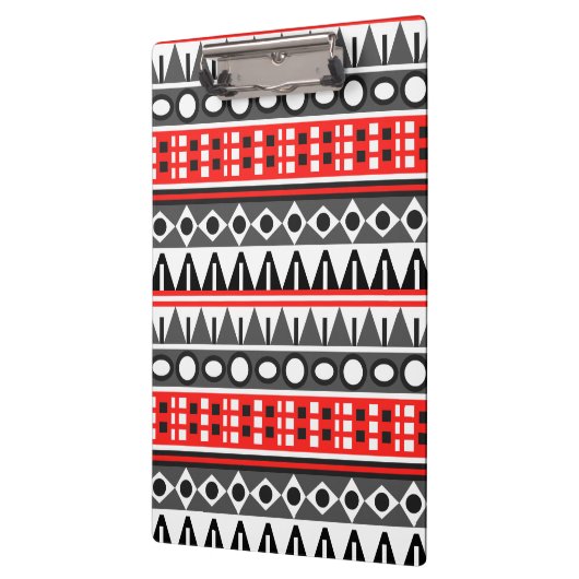 Aztekenmuster Klemmbrett (Links)