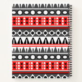 Aztekenmuster Notizblock (Rückseite)