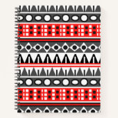 Aztekenmuster Notizblock (Vorderseite)