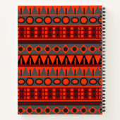 Aztekenmuster Notizblock (Rückseite)