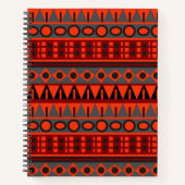 Aztekenmuster Notizblock (Vorderseite)