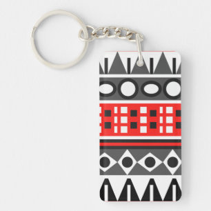 Aztekenmuster Schlüsselanhänger
