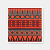 Aztekenmuster Serviette (Vorderseite)