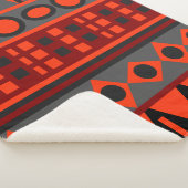 Aztekenmuster Sherpadecke (3/4)