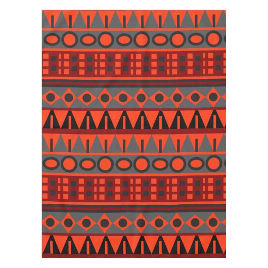 Aztekenmuster Tischdecke (Vorderseite)